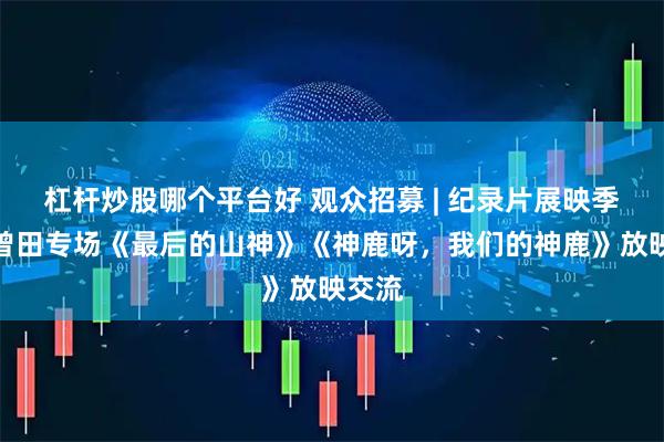 杠杆炒股哪个平台好 观众招募 | 纪录片展映季：孙曾田专场《最后的山神》《神鹿呀，我们的神鹿》放映交流